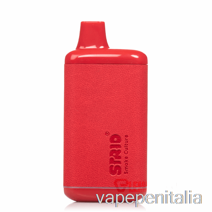 Vape Italia Strio Cartboy Cartbox 510 Batteria In Pelle - Rosso Carminio